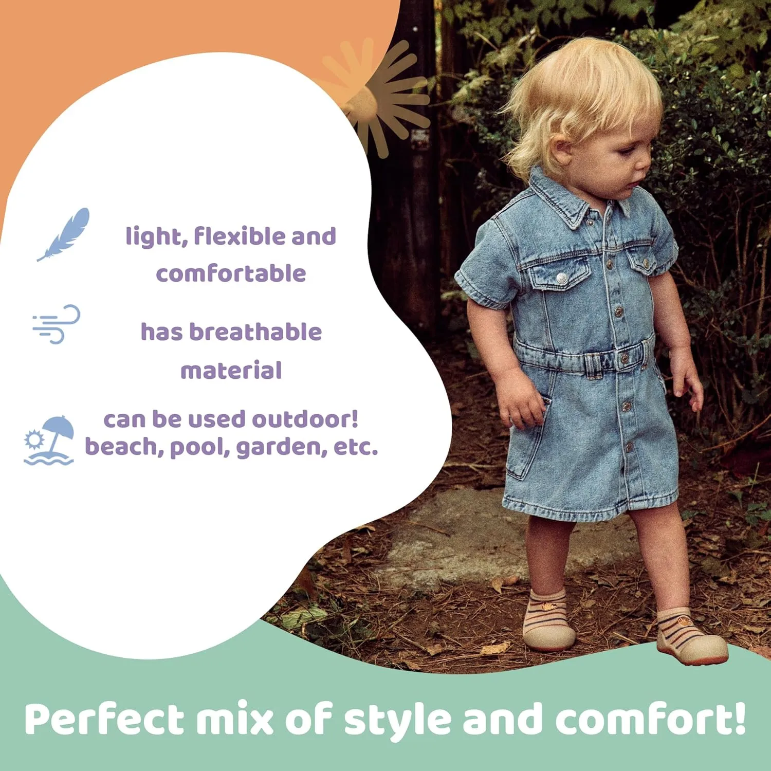 3.5 Baby Sock Shoes for Baby Boy & Girl, Soft, Non-Slip Toddler Sock Shoes, Breathable Infant Walking Shoes, First Steps Baby Shoes, Fun Animal-Themed Designs, Easy to Put On