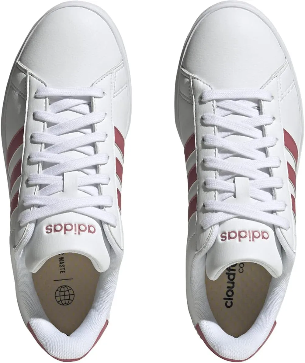 adidas Womens Grand Court 2.0 Tennis Shoe