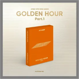 ATEEZ Golden Hour : Part.1 10th Mini Album with Tracking Sealed ATZ (Platform Version)