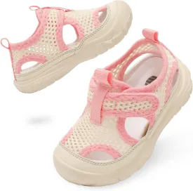 BARERUN Kids Water Shoes Boys Girls Barefoot Aqua Socks for Swim Surf Pool Beach Sport Lightweight Breathable Sandal Athletic Slip-On Sneaker for Toddler Outdoor Indoor