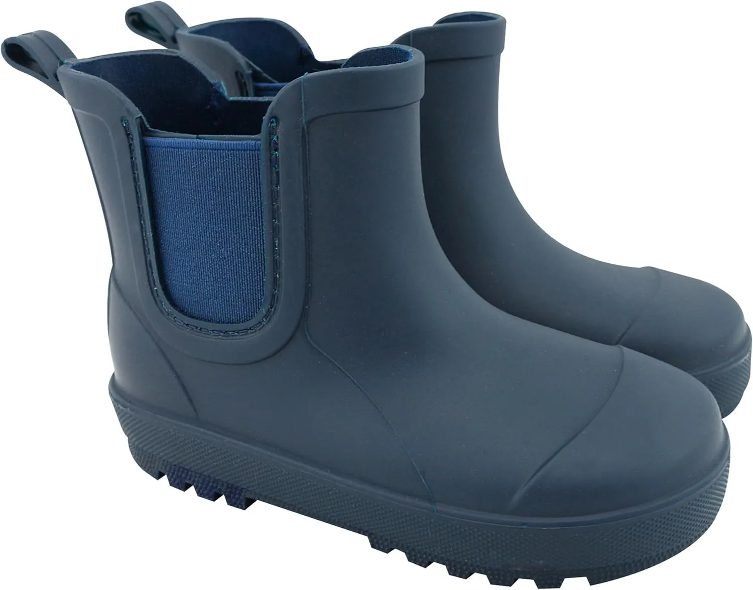 BEARPAW Toddler Rain Boots, Waterproof Rubber Kids Rainboot, Girls/Boys Light Water Shoes for Muddy Park/Hiking