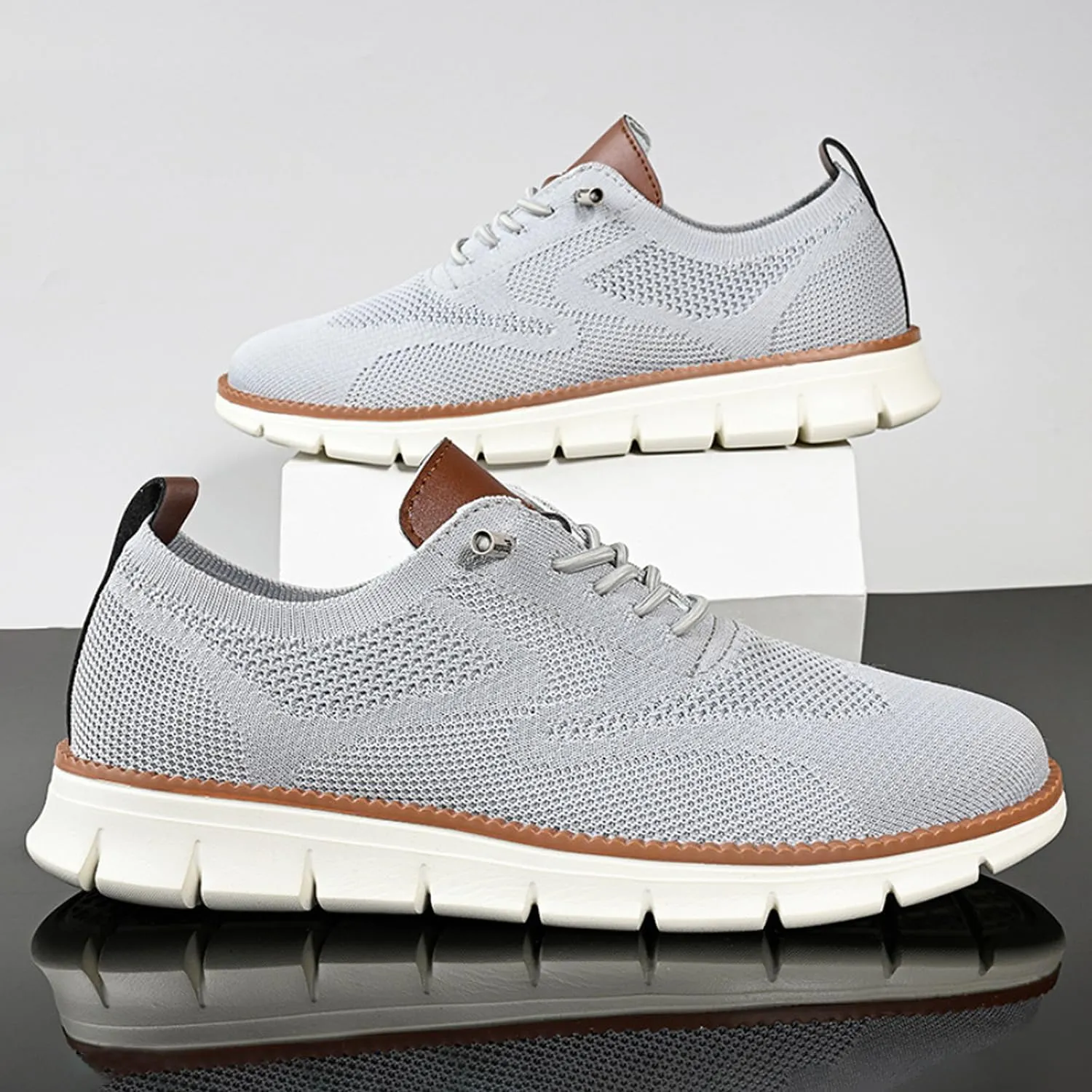 Breeze Shoes for Men Oxfords, Casual Shoes Breathable, Lightweight Walking Shoes
