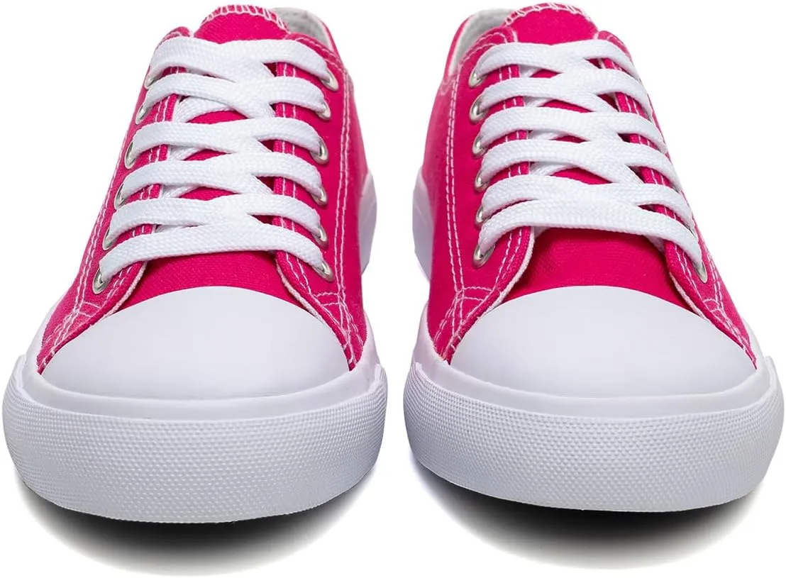 Canvas Shoes for Women Casual Low Top Sneakers Fashion Womens Tennis Shoes for Everyday Wear