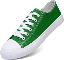 Canvas Shoes for Women Casual Low Top Sneakers Fashion Womens Tennis Shoes for Everyday Wear