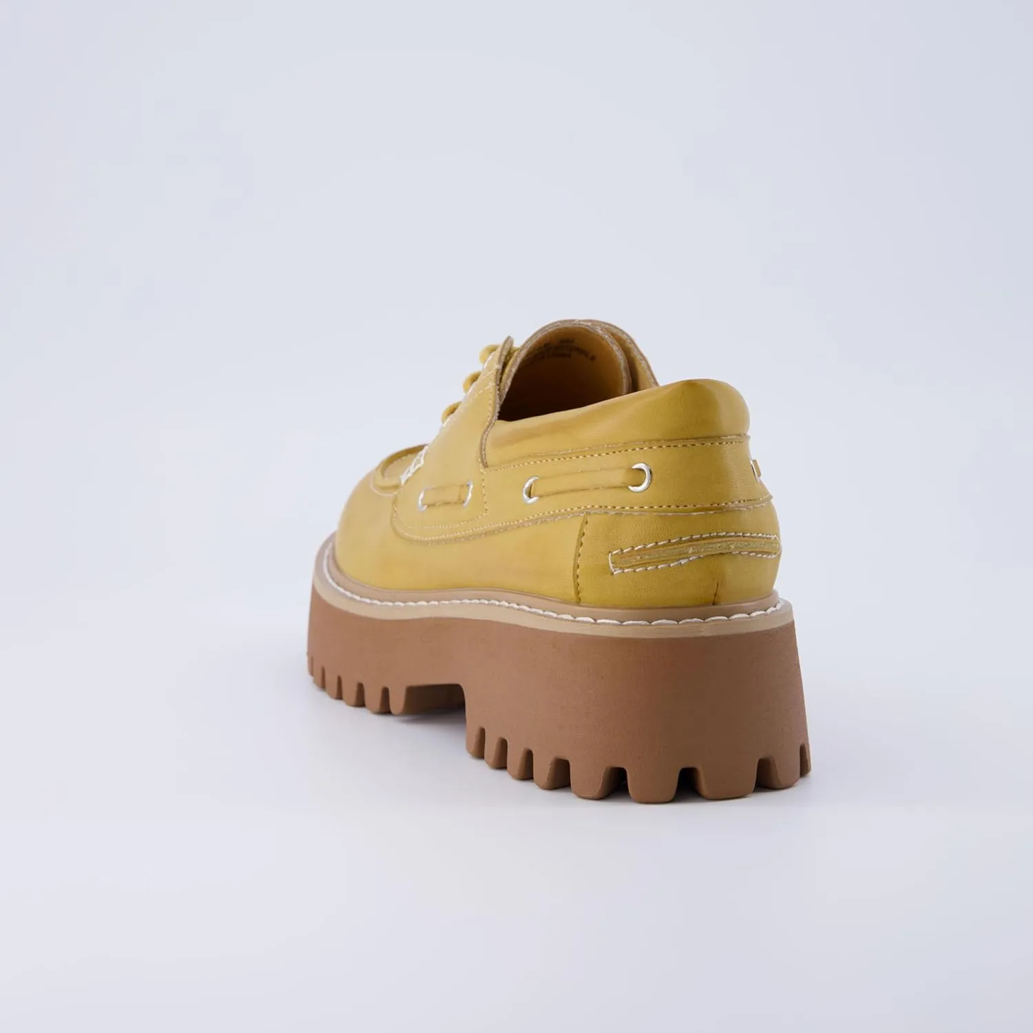 CUSHIONAIRE Women's Beam Chunky Boat Loafer  Memory Foam, Wide Widths Available