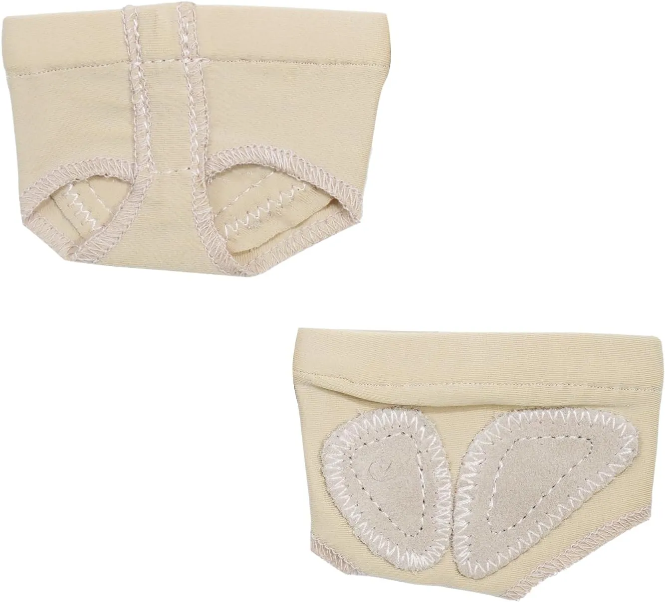 Dance Foot Undies Thong Half Sole Shoes Lyrical Dance Paws Pads Ballet Belly Contemporary Dance Shoes for Women Girls
