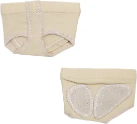 Dance Foot Undies Thong Half Sole Shoes Lyrical Dance Paws Pads Ballet Belly Contemporary Dance Shoes for Women Girls