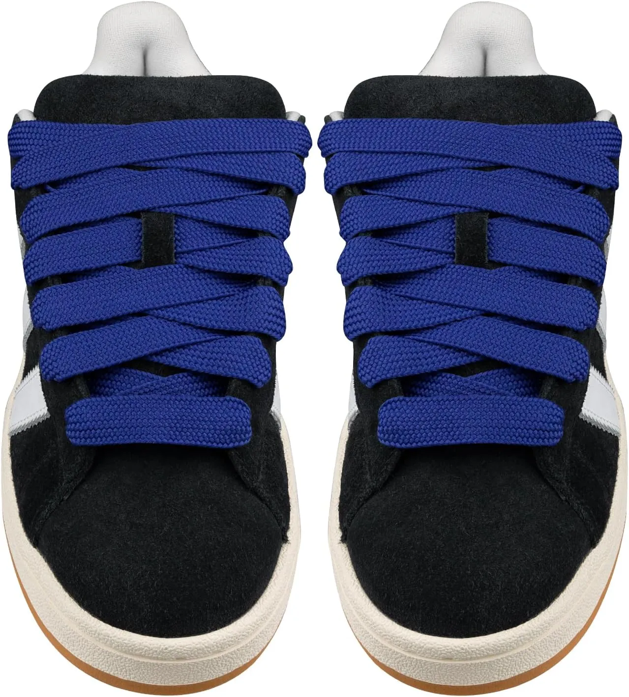Fat Shoelaces for Adidas Campus 00s,16MM Chunky Thick Flat Wide Jumbo Shoe Laces Replacement Laces for Sneaker shoes