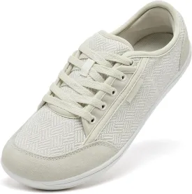 HOBIBEAR Barefoot Shoes for Women Men Zero Drop Sole Wide Toe Box Walking Sneakers