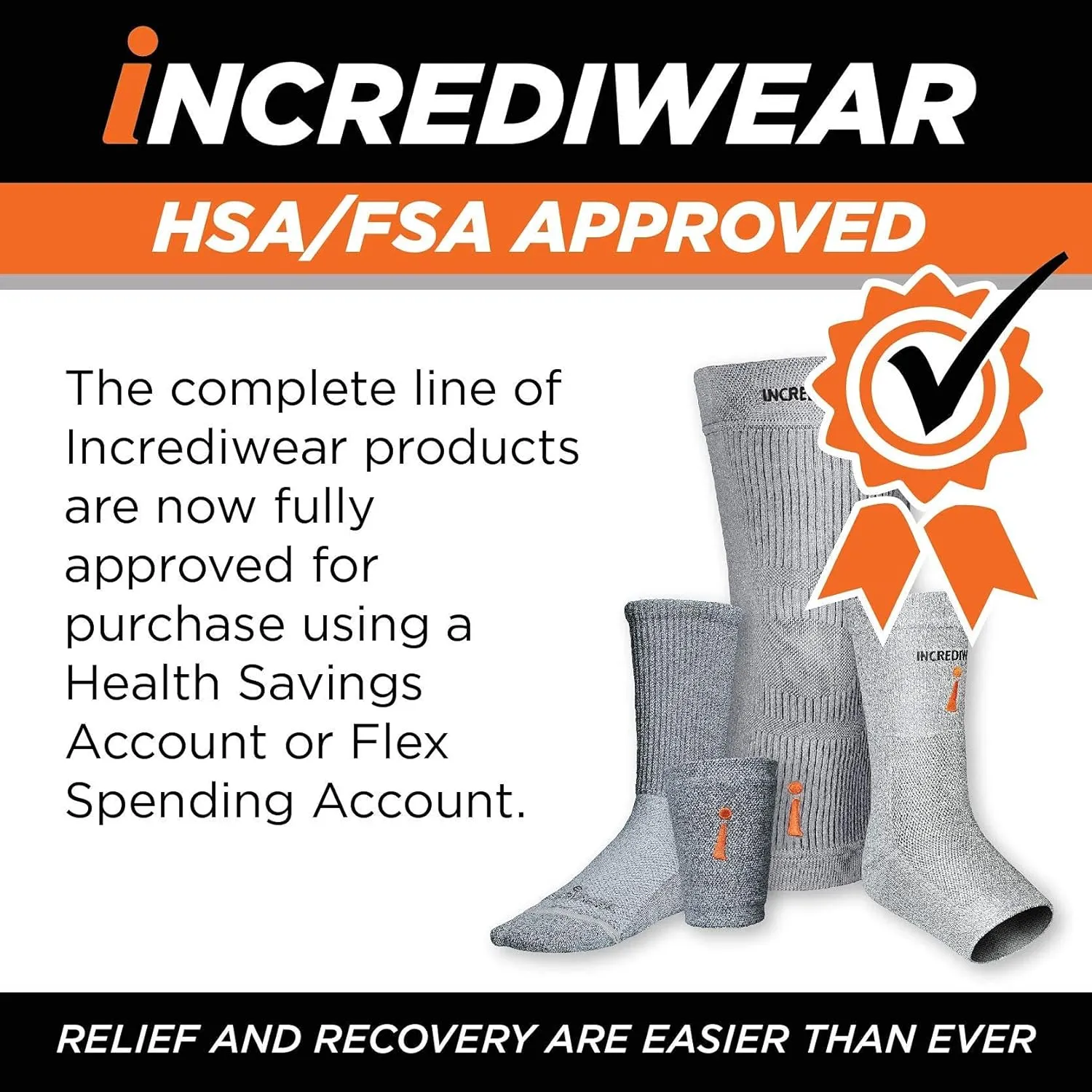 Incrediwear Ankle Sleeve  Ankle Brace for Joint Pain Relief, Sprained Ankle Support, Arthritis, Inflammation Relief, and Circulation for Women and Men (Grey, Small/Medium)