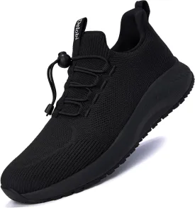 Mens Non Slip Work Shoes Slip On Water Resistant Chef Shoe for Restaurant Kitchen Food Service Working Waterproof Walking Sneakers Breathable and Lightweight