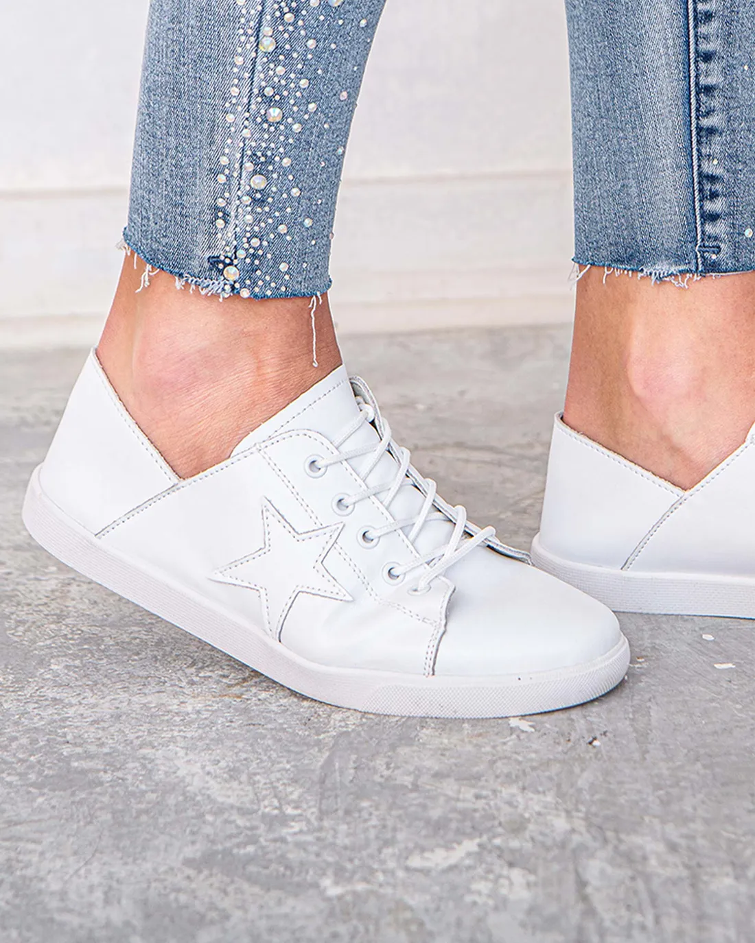 Nicki Sneaker White Star