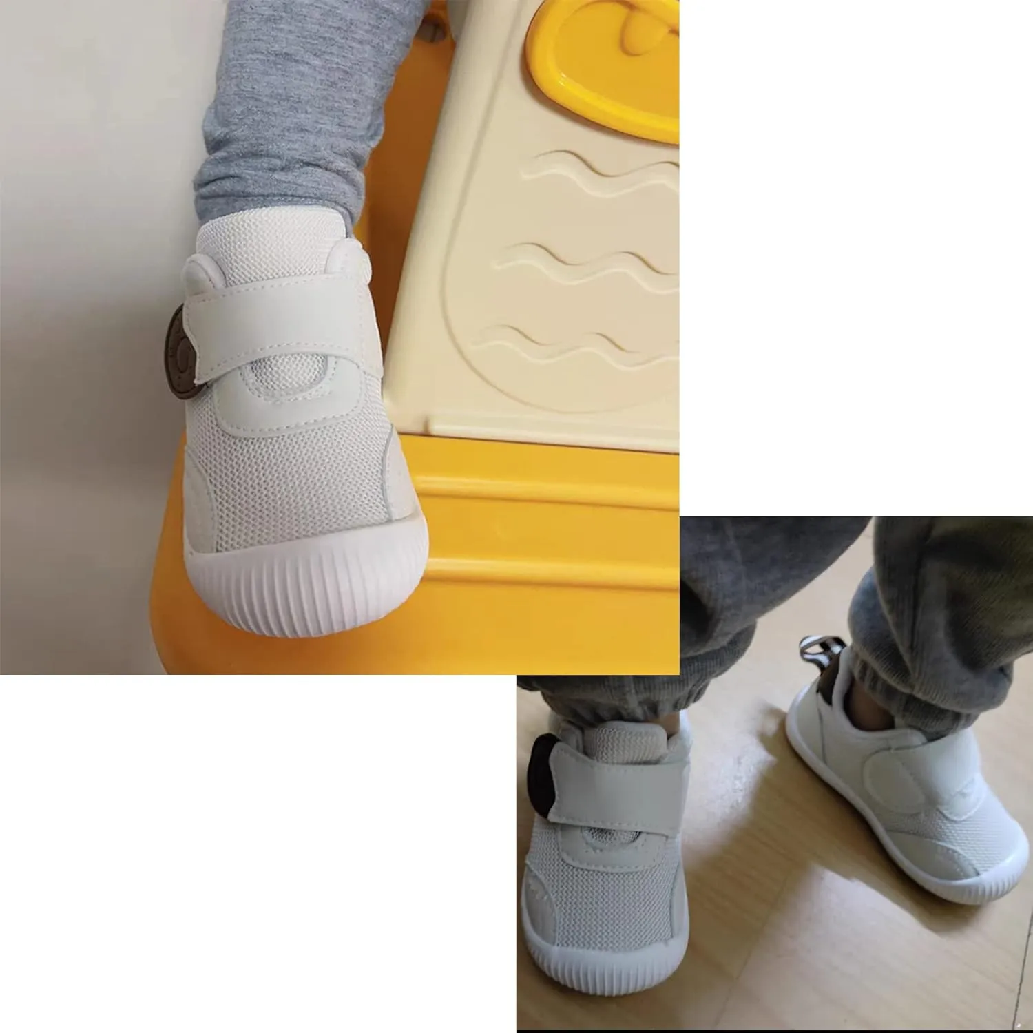 OAISNIT Baby Boys Girls Sneakers Anti Slip Lightweight Soft Toddler First Walkers for Walking Running