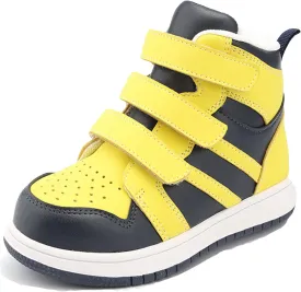 Orthopedic Shoes for Kids and Toddlers,Arch and Ankle Support Boots for Girls & Boys to Correct Foot Problems,Anti-Slip Soles