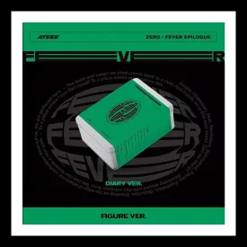 PLATFORM ATEEZ ZERO : FEVER EPILOGUE 1st Repackage EP Album DIARY FIGURE Ver.   Gift Card