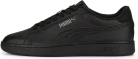 PUMA Unisex-Child Shoes Smash Sneaker, Peacoat White, 5 US Big Kid