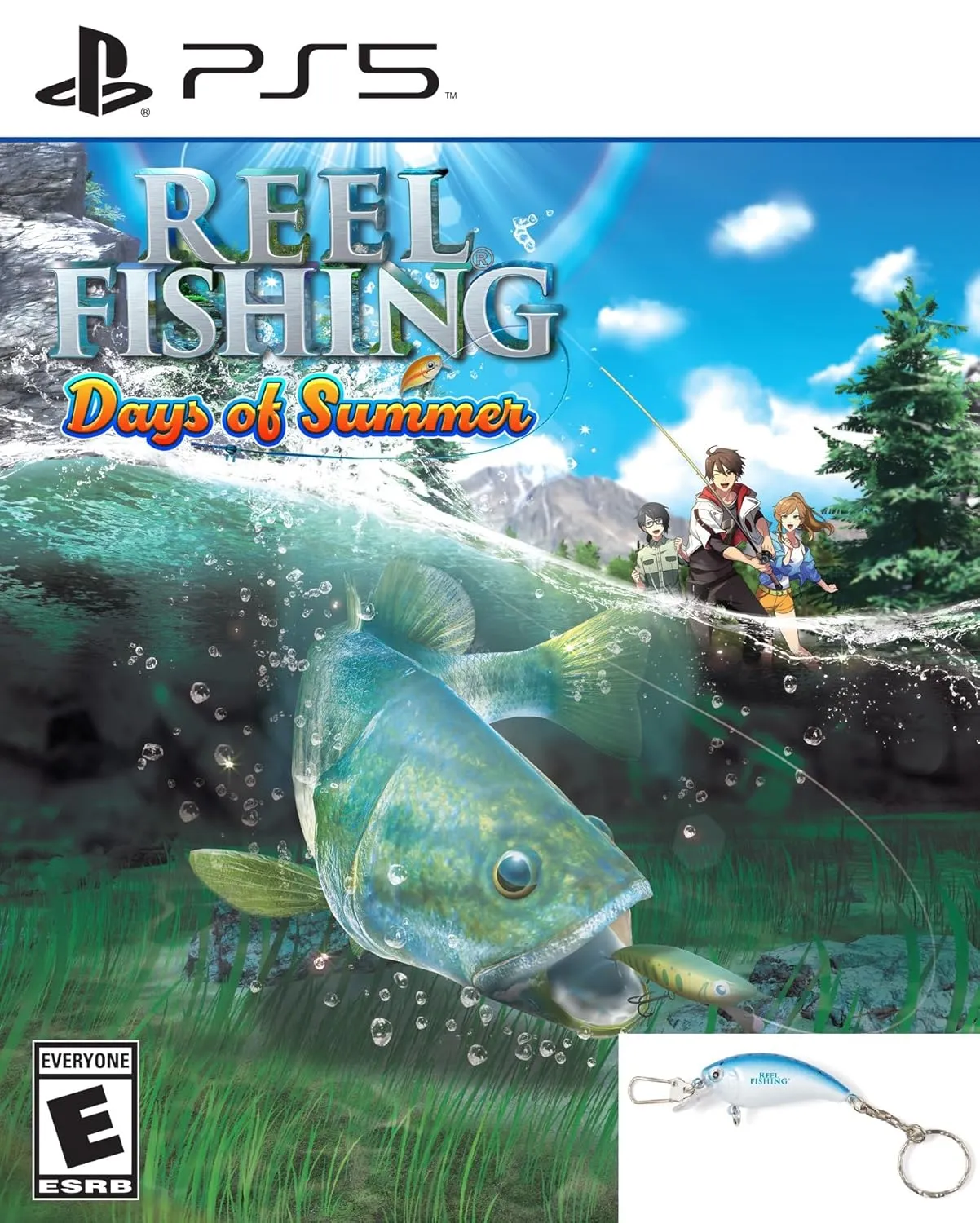 Reel Fishing: Days of Summer for the PS5 plus FREE BONUS Keychain