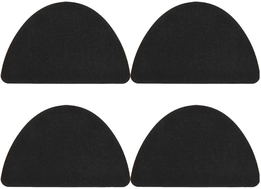 Shoe Toebox Toeburst Blowout Hole Prevention Insert/Patch (Black)