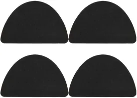 Shoe Toebox Toeburst Blowout Hole Prevention Insert/Patch (Black)