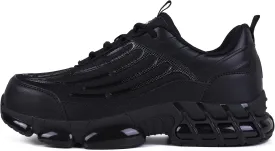 Steel Toe Shoes for Men Lightweight Comfortable Safety Shoes for Men Indestructible Work Shoes for Construction