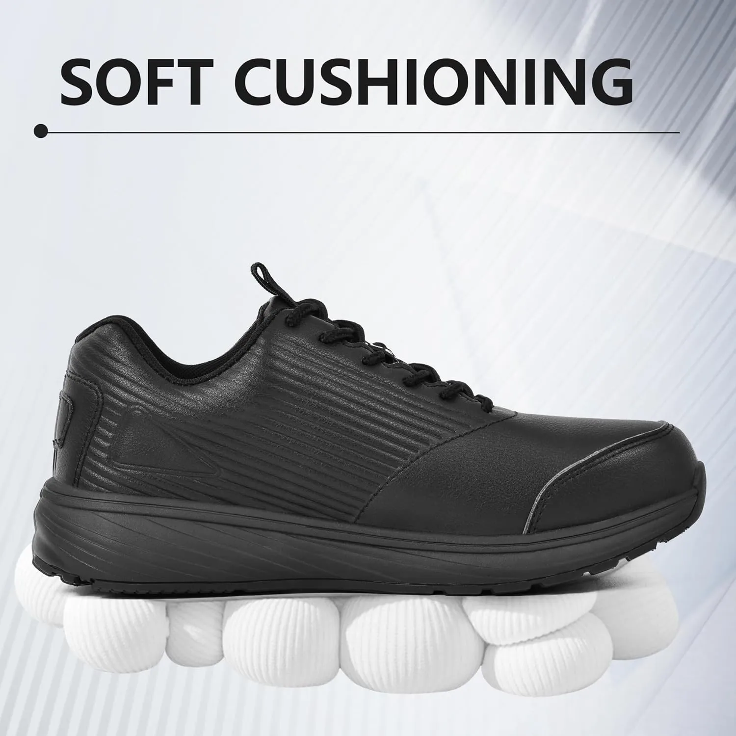 SUADEX Steel Toe Shoes for Men Women Safety Toe Work Shoes Breathable Steel Toe Sneakers Puncture Resistant