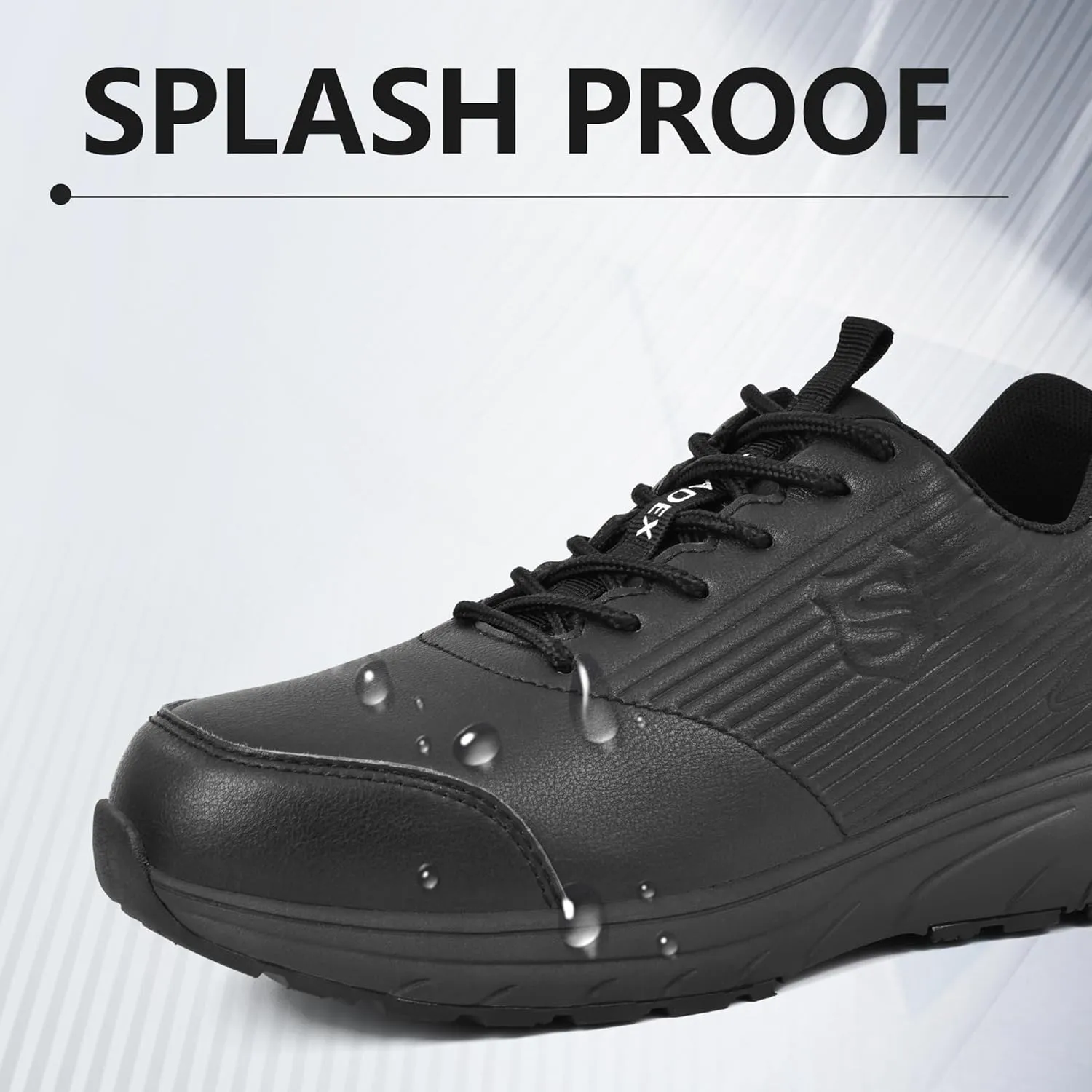 SUADEX Steel Toe Shoes for Men Women Safety Toe Work Shoes Breathable Steel Toe Sneakers Puncture Resistant