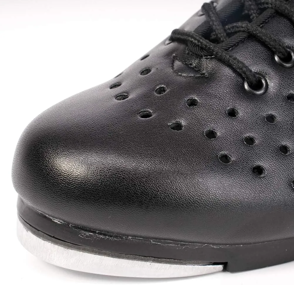 SWDZM Women's & Men's & Kid's Jazz Tap Dance Shoes Tap-Flex Patent Leather Tap Shoe,WX-Tap