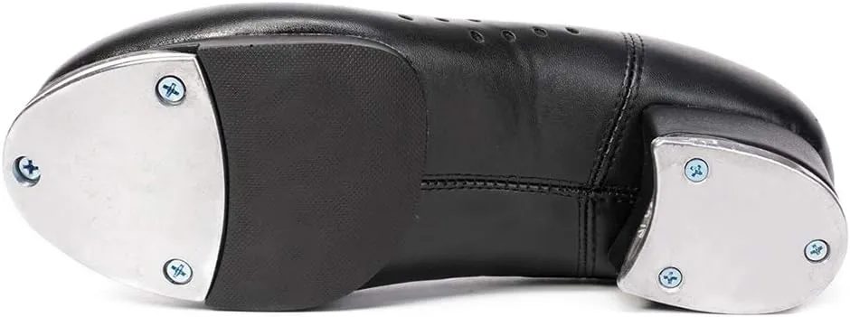 SWDZM Women's & Men's & Kid's Jazz Tap Dance Shoes Tap-Flex Patent Leather Tap Shoe,WX-Tap