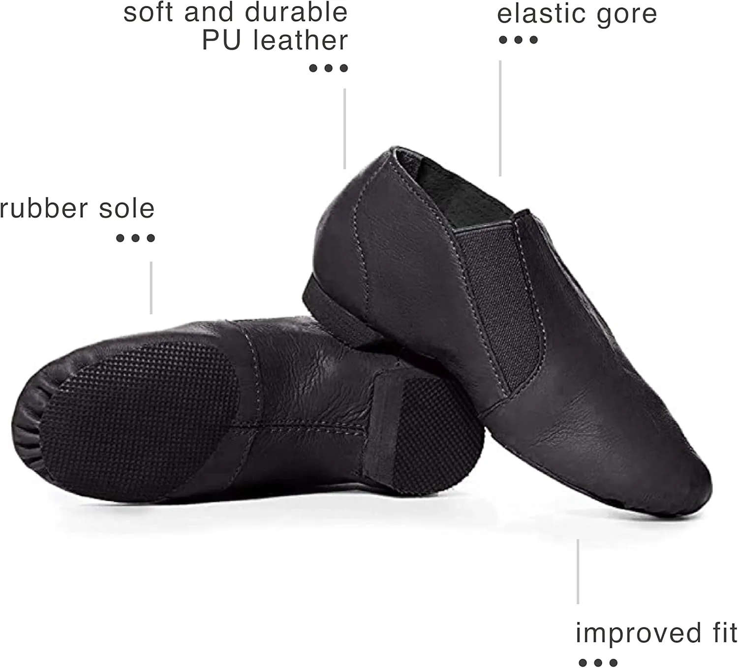 Theatricals Girls Gore Insert Jazz Boot