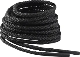 Unbreakable Round Bootlaces - Indestructible, Waterproof & Fire Resistant Laces, 1500-Pound Breaking Strength/Pair