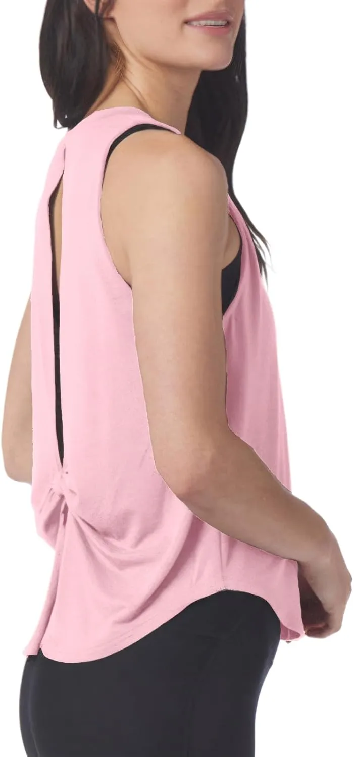 WMZCYXY Workout Yoga Tops Open Back Shirts Gym Workout Clothes Tie Back Tank Tops with Adjustable Fit