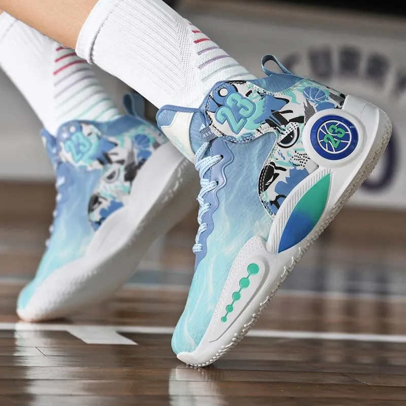 Women Men Basketball Shoes Walking Running Shoes Breathable Comfortable Sneakers for Adult